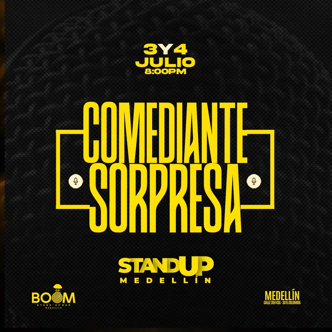 COMEDIANTE SORPRESA